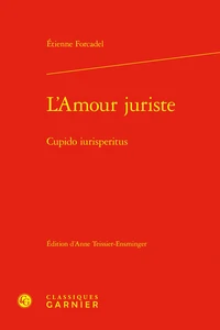 L'amour juriste
