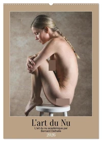 L'art du nu (Calendrier mural 2026 DIN A2 horizontal), CALVENDO calendrier mensuel