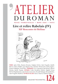 L'atelier du roman N° 124