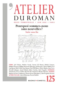 Pourquoi sommes-nous sans nouvelle ?