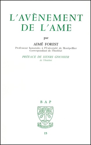 Aimé Forest - L'avènement de l'âme.