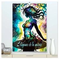 L'élégance de la nature  (Calendrier mural 2026 DIN A2 horizontal) calendrier de bureau