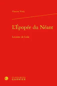 L'Epopée du Néant