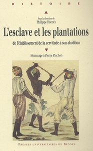 Philippe Hrodej et Anne-Marie Brenot - L'esclave et les plantations - De l'établissement de la servitude à son abolition.