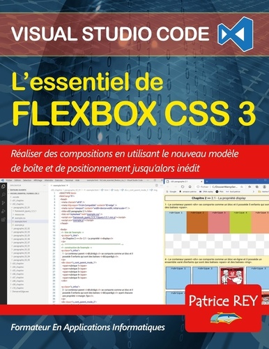 L'essentiel de Flexbox CSS 3. Visual Studio Code
