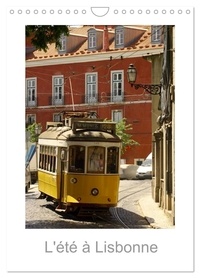 Patrick Guigueno - CALVENDO Places  : L'été à Lisbonne (Calendrier mural 2024 DIN A4 horizontal), CALVENDO calendrier mensuel - Une vue de Lisbonne.