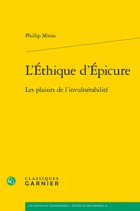 L'éthique d'Epicure