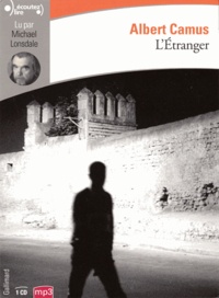 Albert Camus - L'étranger. 1 CD audio MP3