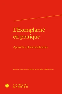 L'exemplarité en pratique