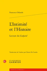 L'intimité et l'Histoire