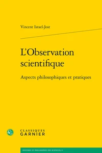 L'observation scientifique