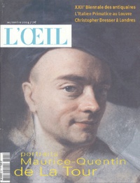 Guillaume Morel et Manuel Jover - L'Oeil N° 561, Septembre 20 : Maurice-Quentin de La Tour - Portraits.