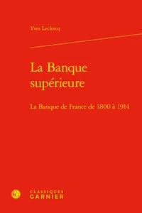 La Banque supérieure