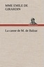 Mme emile de Girardin - La canne de M. de Balzac - La canne de m de balzac.