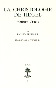 La christologie de Hegel