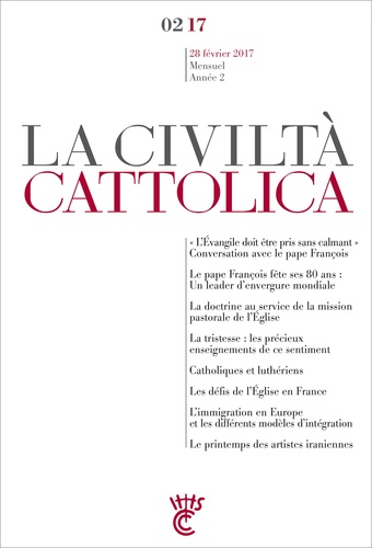 Antonio Spadaro - La Civiltà Cattolica 28 février 2017 : .