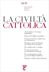 La Civiltà Cattolica 30 avril 2017