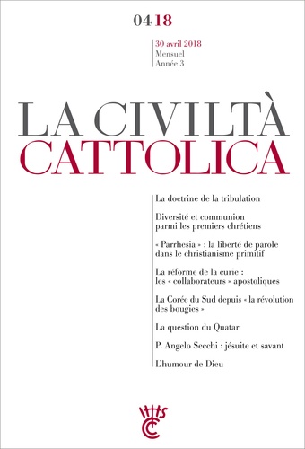 La Civiltà Cattolica 30 avril 2018