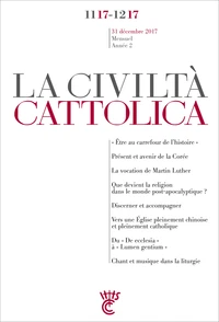 La Civiltà Cattolica 30 novembre 2017