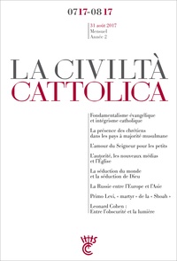 Antonio Spadaro - La Civiltà Cattolica 31 août 2017 : .