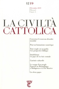 Antonio Spadaro - La Civiltà Cattolica 31 décembre 2019 : .