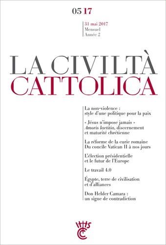 Antonio Spadaro - La Civiltà Cattolica 31 mai 2017 : .