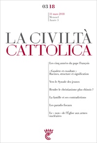 Antonio Spadaro - La Civiltà Cattolica 31 mars 2018 : .