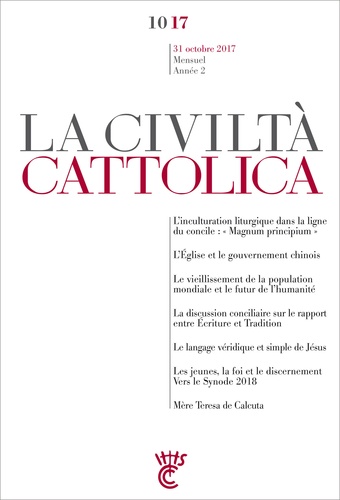 La Civiltà Cattolica 31 octobre 2017