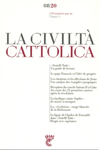 La Civiltà Cattolica Août 2020