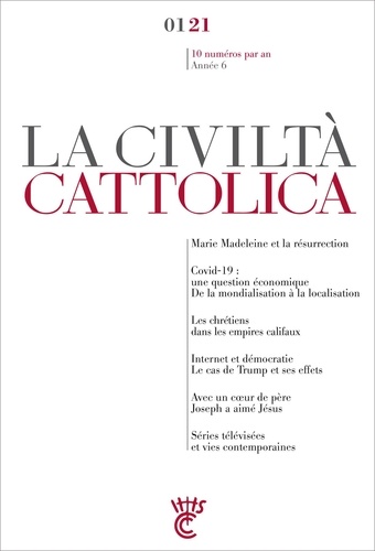 Antonio Spadaro - La Civiltà Cattolica Janvier 2021 : .