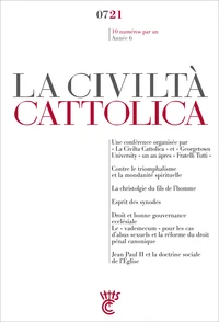 La Civiltà Cattolica Juillet 2021