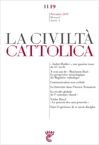 La Civiltà Cattolica Novembre 2019