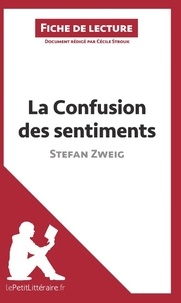Cécile Strouk - La confusion des sentiments de Stefan Zweig - Fiche de lecture.
