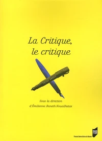 La critique, le critique