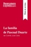 Torres behar Natalia - Guía de lectura  : La familia de Pascual Duarte de Camilo José Cela (Guía de lectura) - Resumen y análisis completo.