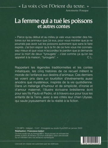 La femme qui a tué les poissons et autres contes  avec 1 CD audio