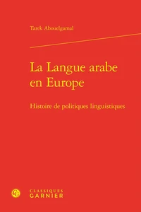 La Langue arabe en Europe