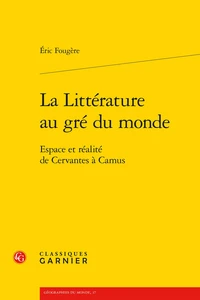 La littérature au gré du monde