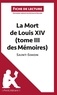 Nathalie Roland - La mort de Louis XIV (tome III des mémoires) de Saint-Simon - Fiche de lecture.