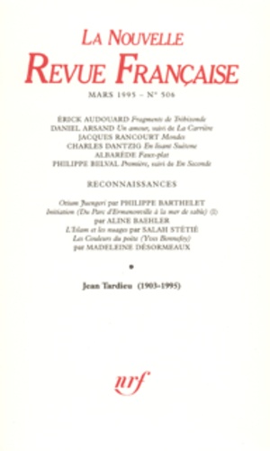 La Nouvelle Revue Française N° 506, mars 1995