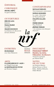 Michel Crépu - La Nouvelle Revue Française N° 616, Janvier 2016 : .
