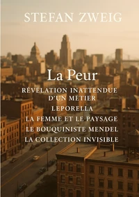 La Peur ; Révélation inattendue d'un métier ; Leporella ; La Femme et le Paysage ; Le Bouquiniste Mendel ; La Collection invisible