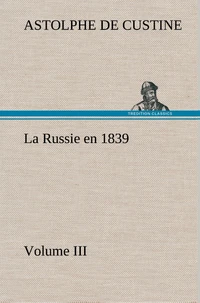 La Russie en 1839