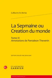 La Sepmaine ou Création du monde