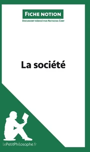 La société (fiche notion)