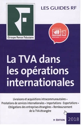 La TVA dans les opérations internationales  Edition 2018
