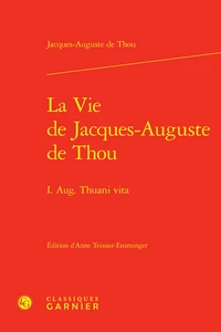 La vie de Jacques-Auguste de Thou