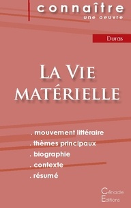 La Vie matérielle de Marguerite Duras - Fiche de lecture.pdf