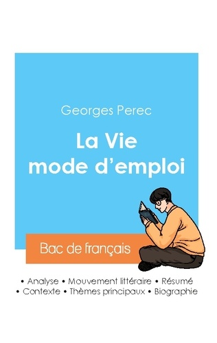 La vie mode d'emploi, fiche de lecture. Bac de français  Edition 2024