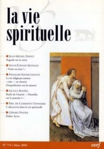  Collectif - La vie spirituelle N° 751 Mars 2004 : .